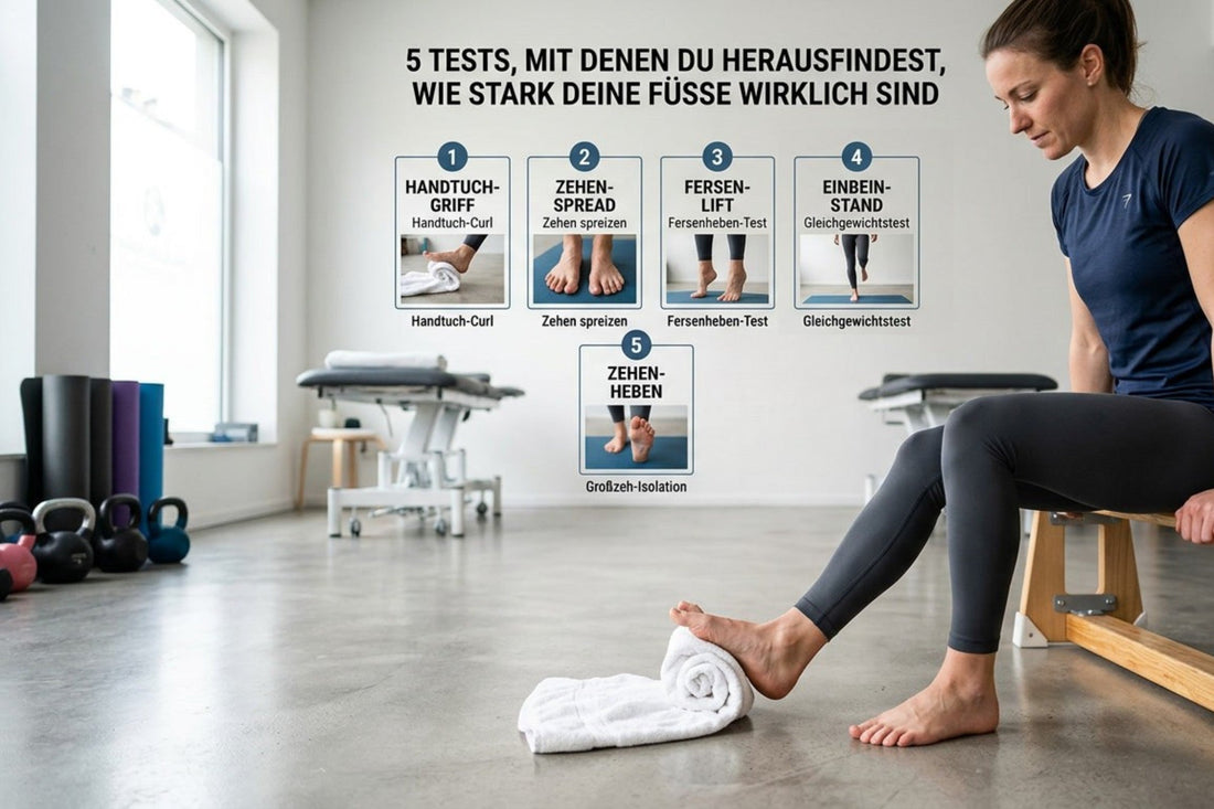 5 Tests, mit denen du herausfindest, wie stark deine Füße wirklich sind